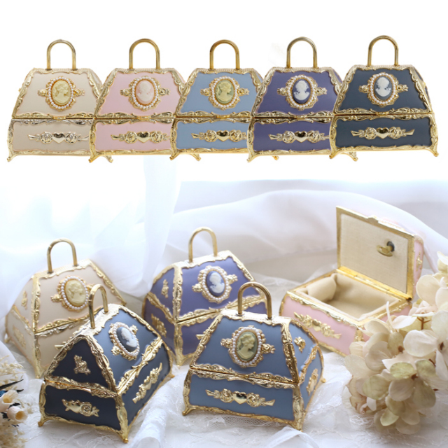 【アメリカ・SPRENDID】日本製 オルゴール ジュエリーケース インテリア 2500-JC16