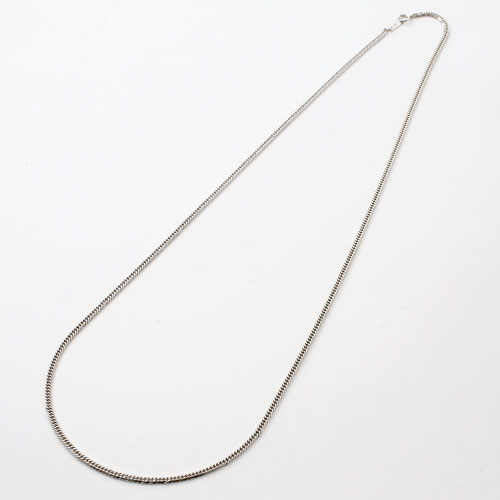 純プラチナ ネックレス ダブル6面カット キヘイ チェーン 60cm 14.9ｇ 喜平　3051-NP17