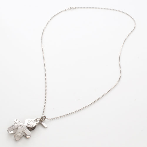 シルバー イタリア製 トワイライトシリーズ ビッグボーイ ペンダント ネックレス　3058-PS17