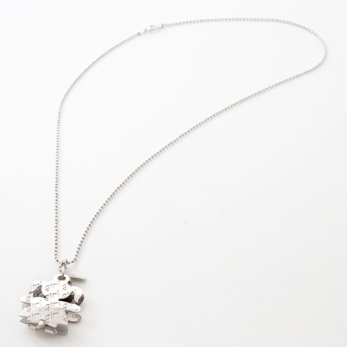 シルバー イタリア製 トワイライトシリーズ ビッグガール ペンダント ネックレス　3059-PS17