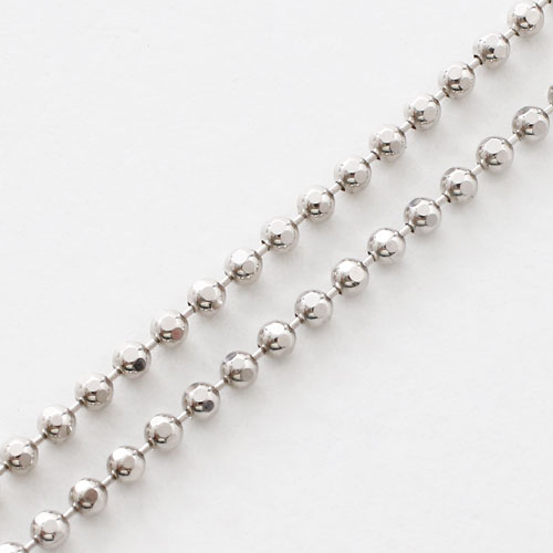 シルバー ロケットペンダント ハート MERZ カットボールチェーン付き SV925　3061-LS17