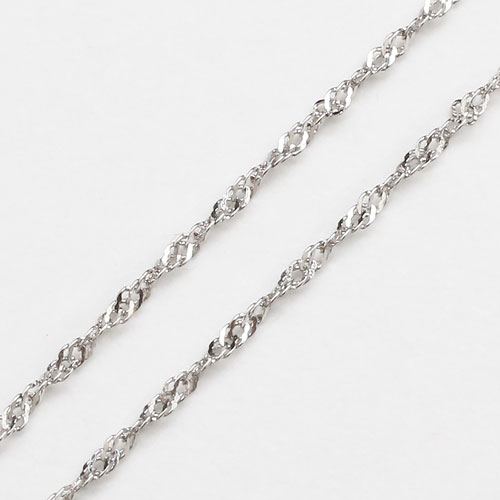 送料無料】【日本製】pt900/プラチナ/pt850 ネックレス/スクリュー  