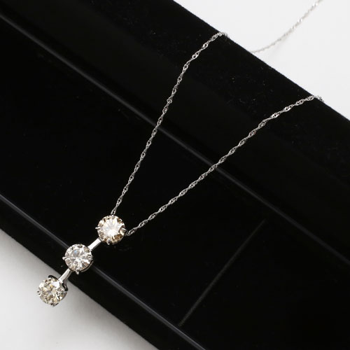 送料無料】【日本製】pt900/プラチナ/pt850 ネックレス/スクリュー  