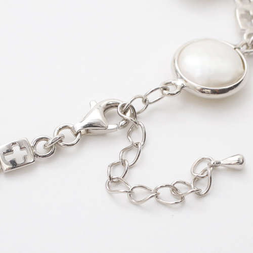 シルバー SV925　淡水真珠　淡水パール ネックレス アクセサリー 3583-FS20