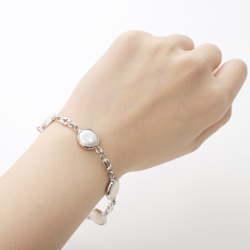 シルバー SV925　淡水真珠　淡水パール ネックレス アクセサリー 3583-FS20