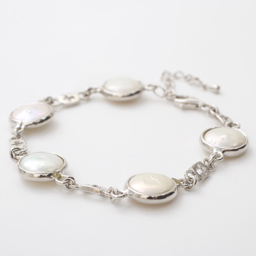 シルバー SV925　淡水真珠　淡水パール ネックレス アクセサリー 3583-FS20