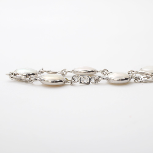 シルバー SV925　淡水真珠　淡水パール ネックレス アクセサリー 3583-FS20