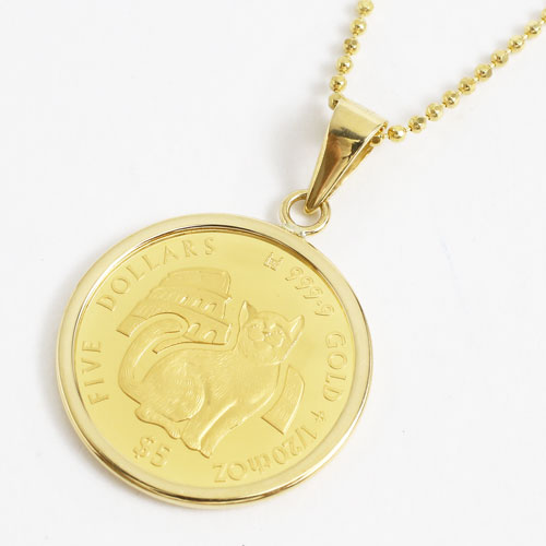 ペンダント 18k Saudi Gold 純金