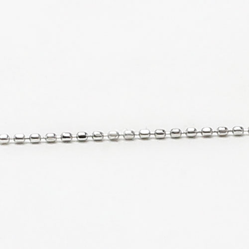 K10WG 4面カットボールチェーン 45cm　3657-NM17