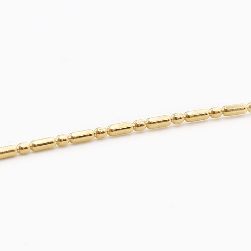 18金 チタン入り 形状記憶 オメガネックレス K18 ショート＆ロング　3659-NM17