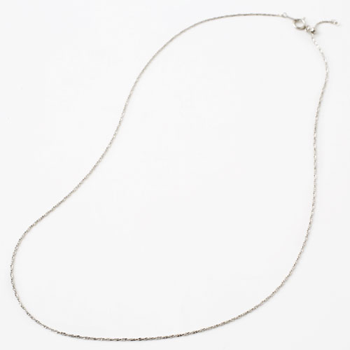 純プラチナ スライド　ネックレス  ミニミント 2.2g 45cm　3778-PW18