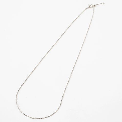 純プラチナ スライド　ネックレス  ミニミント 2.2g 45cm　3778-PW18