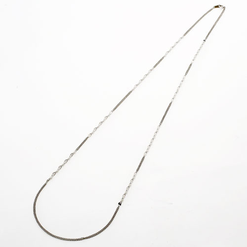 送料無料】【日本製】pt850/プラチナ850 ロングネックレス/チェーン  