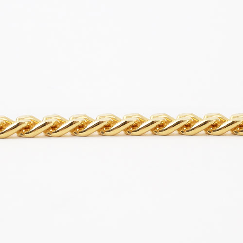 純金 喜平 2面カット ネックレス 50cm 30g 検定刻印　3797-PW18