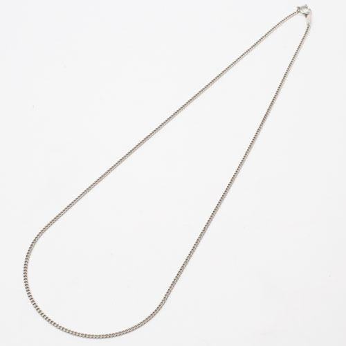 pt850 キヘイネックレス 42cm 4g ２面カットキヘイ　3846-NM18