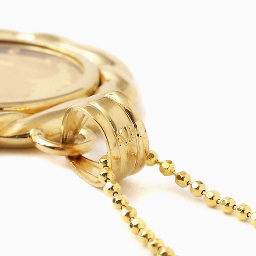 送料無料】【受注生産】3～4週間届け K24/純金 ホース/馬 1.2g 18金  