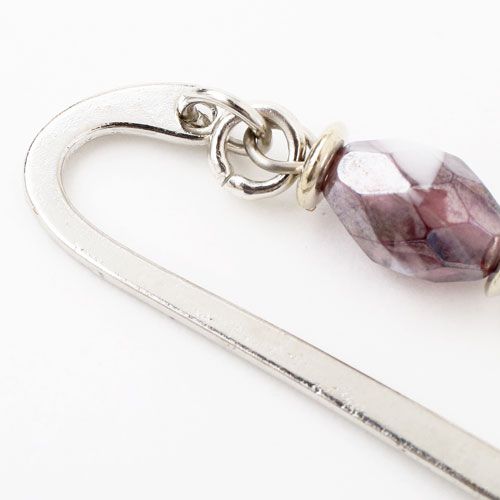 イタリア製 ベネチアンガラス ネックレス　しおり/ブックマーク　キアラ・デザイン 3961-IN18