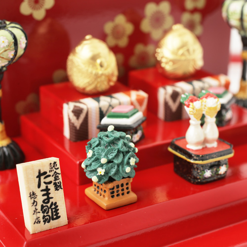 受注生産 純金 たま雛 置物 地金 7g 徳力本店　3995-TH19