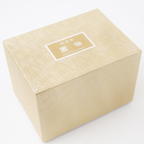 受注生産 純金 たま雛 置物 地金 7g 徳力本店　3995-TH19