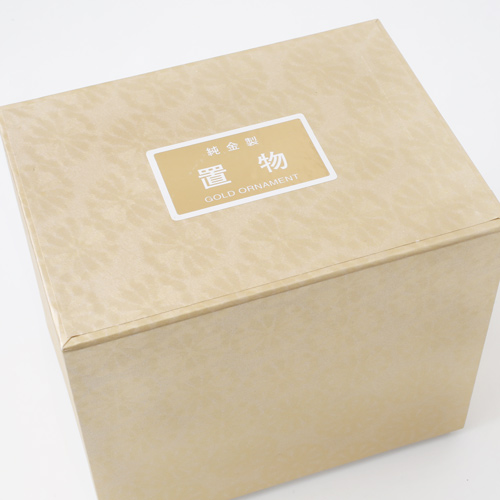 受注生産 純金 出世兜 置物 地金 7g 徳力本店　3996-TH19