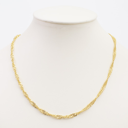 送料無料】【日本製】純金/K24 男女兼用 ネックレス スクリュー  