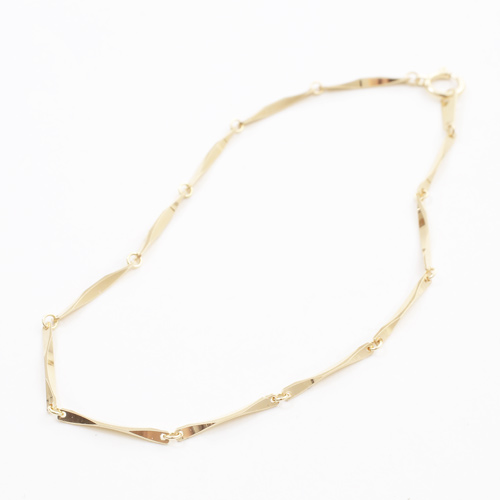 K18YG 18金イエローゴールド切子ブレスレット Amazon | k18 ブレスレット レディース 18金 バングル K18YG