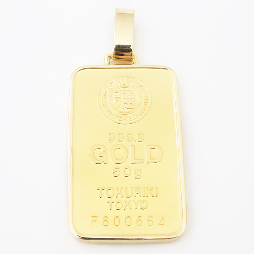 送料無料】【日本製】【徳力本店】純金/K24/ゴールド インゴット