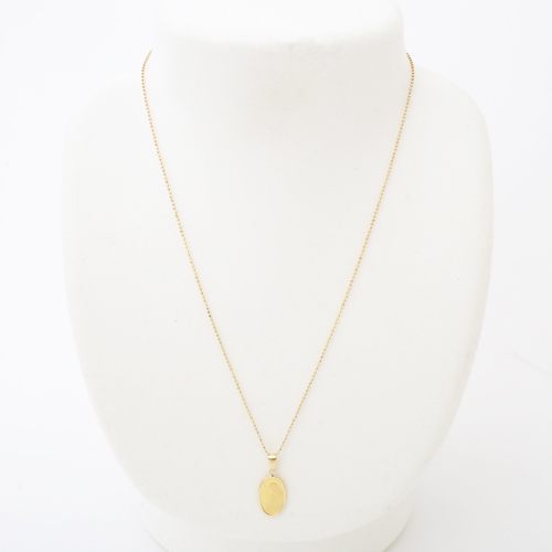 送料無料】【スイス製】18金/K18 純金/K24/24金 ペンダント/ネックレス  