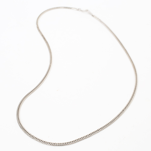 純プラチナ Pt999　ダブル6面カットキヘイ ネックレス　42cm 10g　4146-JK19