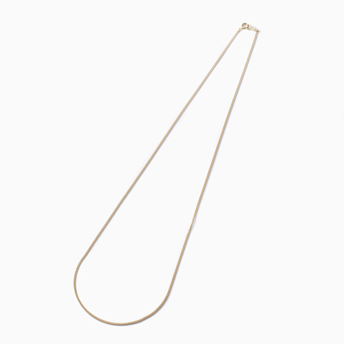 18金 2面カットキヘイ ネックレス 50cm 2.8g 4223-NM20