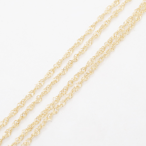 送料無料】【日本製】18金/K18 エレガント ネックレス スクリュー