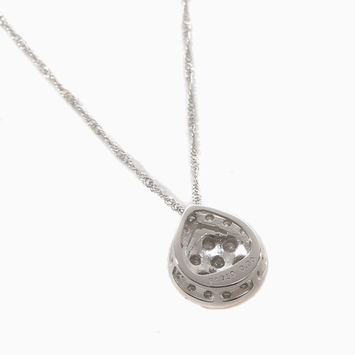 プラチナ Pt950 ペンダント DIAMOND ドロップ  4248-HG20
