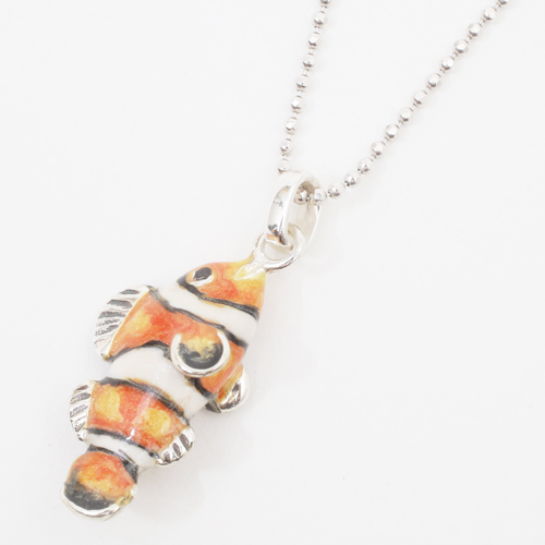 イタリア製 シルバーペンダント フィッシュ SV925 アクセサリー  4253-SR20