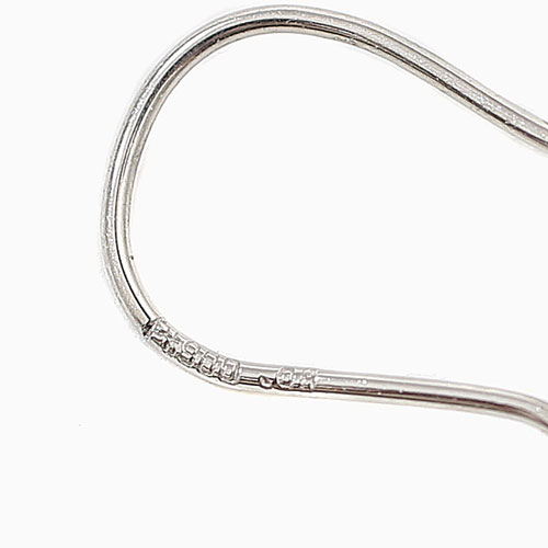 プラチナ Pt900 DIAMOND 0.16カラット フックタイプ ピアス 4297-TK20