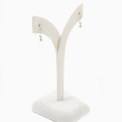 プラチナ Pt900 DIAMOND 0.16カラット フックタイプ ピアス 4297-TK20