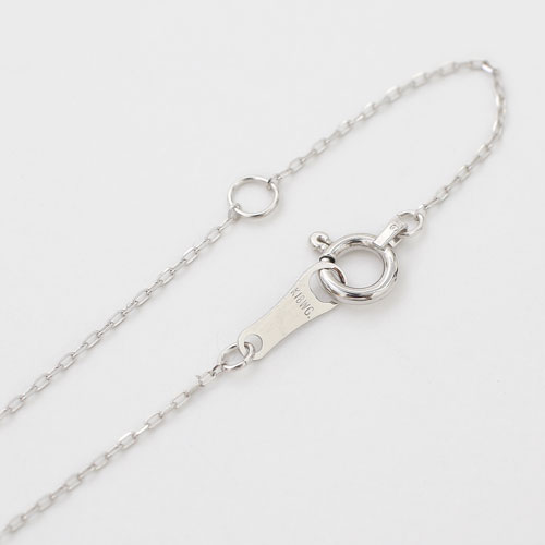 送料無料】18金/K18WG ホワイトゴールド ダイヤモンド/DIAMOND
