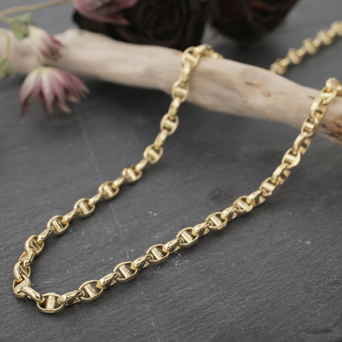 究極美品】おしゃれな鎖骨チェーン18 Kゴールドの二重ネックレス996 硬 