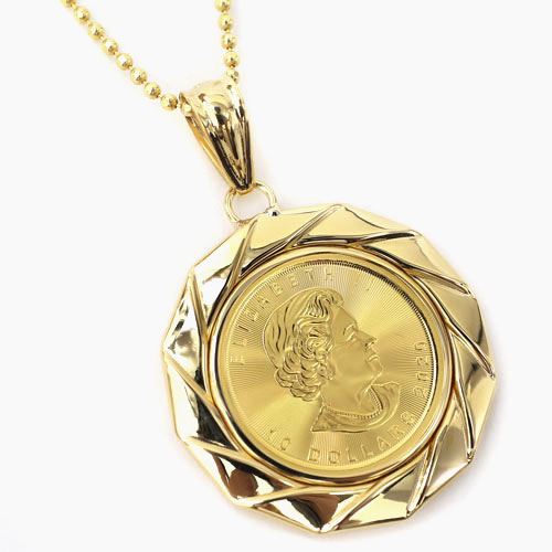 送料無料】純金/K24 18金/K18/18K/750 イエローゴールド コイン/COIN  