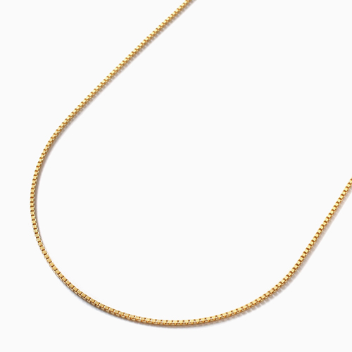 送料無料】純金/K24/24K GOLD ネックレス 4面カット ベネチアン