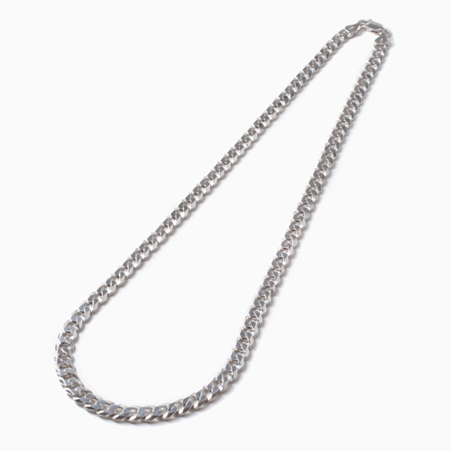 DIBI シルバー925 8面フラットカット キヘイ ネックレス  45cm 男女兼用 4529-DB21