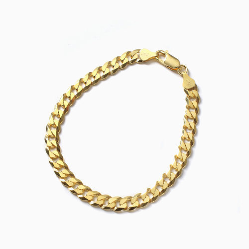 ザ　フラットヘッド　シルバーアクセサリーブレスレット　サイズM黄色　新品送料込み 快適ファッション - ザ フラットヘッド シルバーアクセサリー