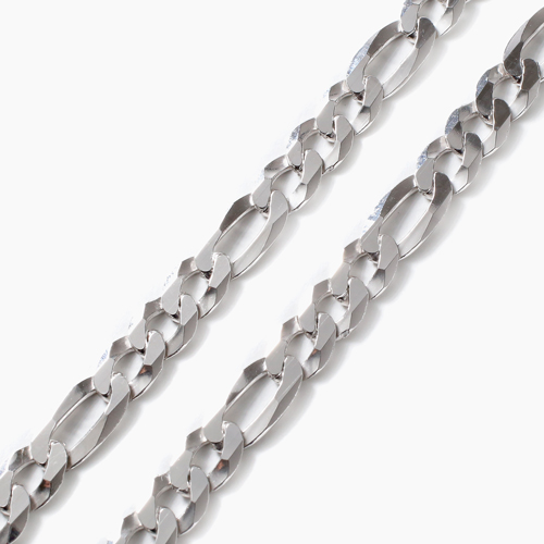 DIBI シルバー925 8面スーパーフラットカット キヘイ ネックレス  50cm 男女兼用 4541-DB21