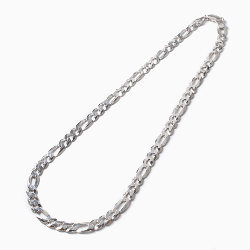 DIBI シルバー925 8面スーパーフラットカット キヘイ ネックレス  50cm 男女兼用 4541-DB21