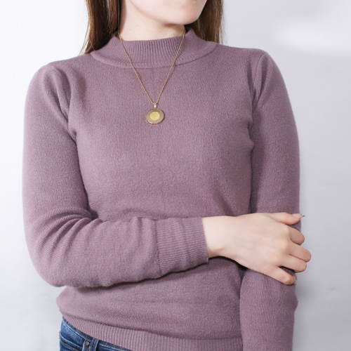 純金 インディアン＆カルフォルニア・コンドル コイン 18金 コイン ペンダント 4568-HG21