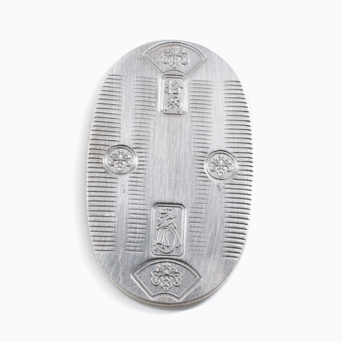 【本店目玉商品 】【お祝い】シルバー/SILVER/999/純銀製 天保小判/小判/こばん/コバン お祝い/記念事/お守り 100g 木箱  4573-JK21