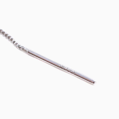 日本製 プラチナ Pt900 アメリカンピアス キュービックジルコニア　4613-UK21