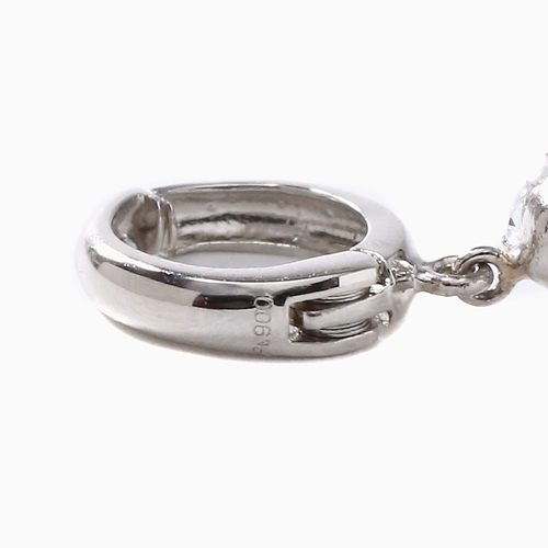 10金  キュービックジルコニア 4ｍｍ ピアリング　4674-UK21