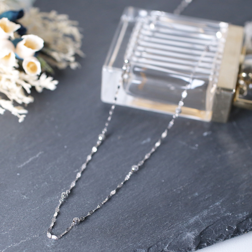 送料無料】18金/K18WG/ホワイトゴールド ネックレス ジュエリー/アクセ  