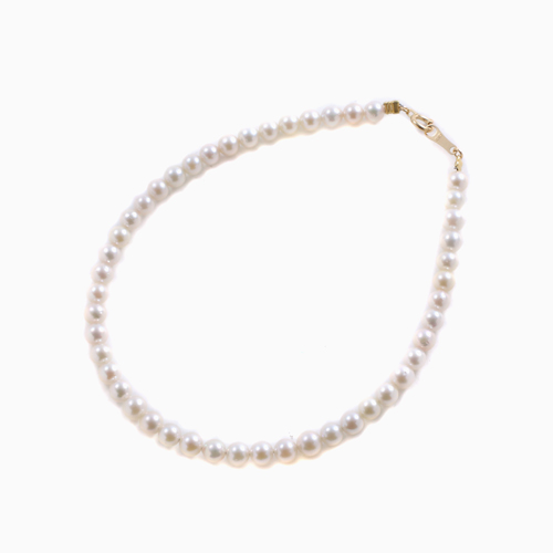 k18パール　ブレスレット TASAKI タサキ K18ベビーパールブレスレット 3.2g : 鴫原質店