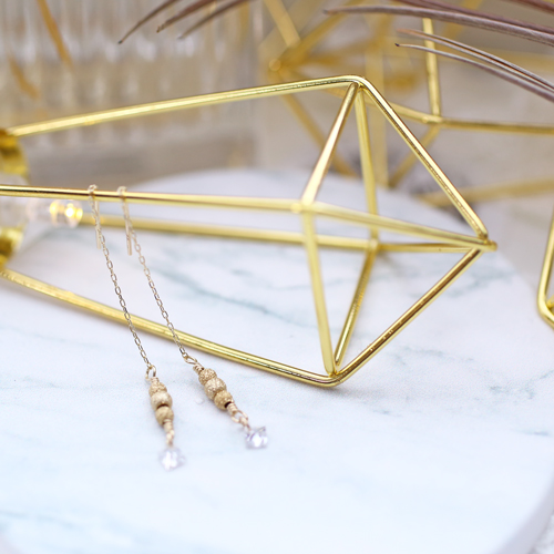 クリックポスト便対応】18金/K18/イエローゴールド ミラーボール 10金  